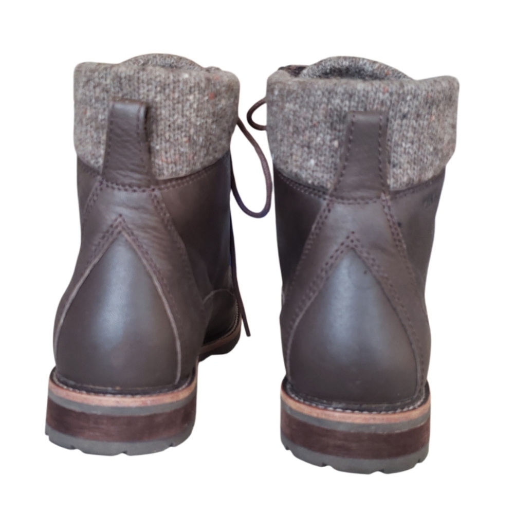 LL BEAN East Point Leather Chelsea Ankle Boots Waterproof TEK2.5 Brown Size 9. - Picture 4 of 14